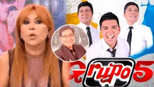 Magaly Medina defiende a Christian Yaipén del Grupo 5 luego que Lucho Paz criticara su talento