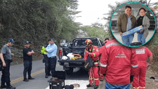 Minivan cae al abismo y desata la muerte de pareja de esposos: chofer sobrevivió y pidió ayuda en plena carretera desolada de Pozuzo