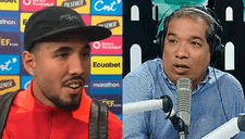 Sergio Peña tiene fuerte cruce con Alan Diez tras derrota de Perú: "No hablo contigo"