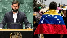 "Chile no está en condiciones de recibir más venezolanos", enfatiza Gabriel Boric ante la ONU