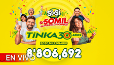 Mira los resultados del sorteo de La Tinka del domingo 29 de septiembre del 2024