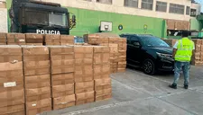 Camión boliviano traía más de 1.7 millón  de cigarrillos de contrabando a Lima