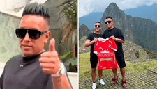 Lo que hizo Christian Cueva al visitar Machu Picchu que causó furor en Cusco