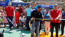 La cancha está servida: Municipalidad de Lima entrega losa multideportiva en Independencia