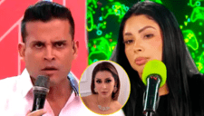 Christian Domínguez cuadra a Pamela Franco y defiende a Karla Tarazona: "Estás insinuando cosas tiradas de los pelos"