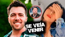 Julián Zucchi grita su SOLTERÍA y chotea a la exreportera Priscila Mateo: "Soltero, pero nunca solo"