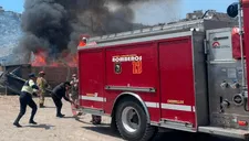 Incendio de gran magnitud en Chorrillos: siniestro acaba con la vida de animales en chanchería