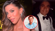 Alondra García Miró PRESUME por primera vez a su millonario novio y lucen juntos en boda: "El más guapo"