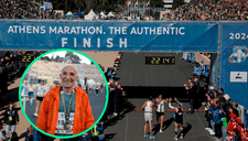 Tiene 88 años y ha completado 12 maratones: Conoce cuál es el secreto del deportista griego