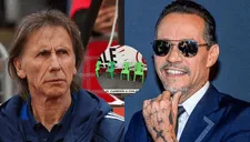 CANCIÓN de Marc Anthony y SILLAS VERDES recibieron a Ricardo Gareca en el Monumental