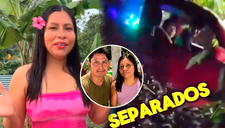 Ampayan a Lis Padilla, tiktoker de 'Son de Amores', con su esposo dentro de auto: "¿No que estaban separados?"