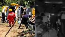 Accidente en Moyobamba: video revela los últimos minutos de vida de promoción de estudiantes en Móvil Bus