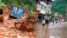 Las 7 regiones del Perú en alerta roja que sufrirán posibles huaicos y lluvias intensas, según Senamhi