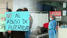 Municipalidad de La Molina clausura centro de salud y pacientes son atendidos en la calle