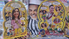 Piñatas de Dina Boluarte y Christian Cueva se venden como pan caliente en el Mercado Central