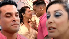 Christian Domínguez le hace romántica declaración EN VIVO a Karla Tarazona y le revela la clave de su celular: "Te amo"