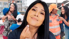 Tula Rodríguez conmovió con NOBLE GESTO para personas NECESITADAS que trabajan en las calles: "Misión cumplida"