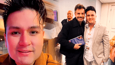 Deyvis Orosco SORPRENDE con FOTO EXCLUSIVA junto a Eugenio Derbez: ¿Qué hacían juntos?