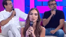 Sergio Galliani y Giovanni Ciccia se 'INDIGNAN' EN VIVO por comentario de Natalie Vértiz: "¿Nos estás botando?"