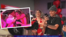 Streamer Neutro SORPRENDE a Mayra Goñi con mariachis, pero aparece Fabio Agostini y la BESA: "Traje un regalito..."