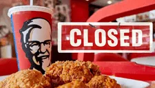 KFC anuncia el CIERRE TOTAL de una de sus sedes más icónicas: conoce cuál y qué pasará con sus trabajadores