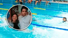Adolescente contrajo peligrosa bacteria en la cabeza tras bañarse en una piscina de SMP: hoy depende de una sonda gástrica para vivir