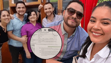 Hermanos de Paul Flores apoyan a la esposa.
