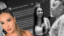 Pamela López exige a Christian Cueva que RESPETE a Pamela Franco tras revelar que pidió ver cámaras de su casa