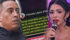 Pamela Franco se PRONUNCIA sobre pedido de Christian Cueva para ver cámaras de casa de Pamela López