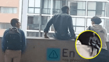 Tragedia en la UTEC: Vídeo inédito muestra los últimos instantes del profesor antes de su caída