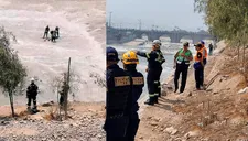 Macabro hallazgo en el corazón de Lima: hallan cadáver flotando en el río Rímac