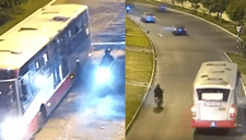 Atentado contra el Corredor Rojo: cámaras de seguridad captan el momento del brutal ataque en Ate