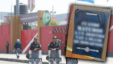 Videna amanece con afiches de muerte contra los árbitros tras resultados del Alianza Lima vs Cienciano