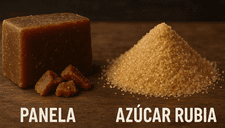 Panela vs. Azúcar rubia