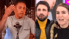 Christian Cueva pide PERDÓN a Rodrigo González y Gigi Mitre por DISCUSIÓN durante entrevista en vivo: “Me exalté”
