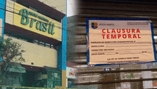 CIERRAN HASTA NUEVO AVISO famosa Galería Brasil en Jesús María