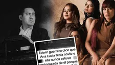 Edwin Guerrero sería EXPULSADO de su cargo en Corazón Serrano tras difusión de AUDIOS sobre Ana Lucía Urbina, revela tiktoker.