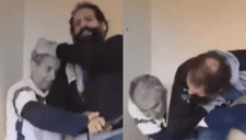 Sujeto agarra a golpes a su familiar de 67 años tras discusión en Magdalena: video revela el brutal ataque