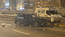 Se confirma la muerte de dos delincuentes tras feroz balacera con la PNP registrada en la vía Expresa