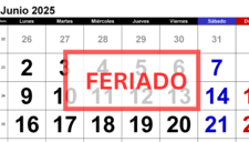 El lunes 2 de junio será feriado.