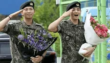 Jungkook y Jimin de BTS finalizan su servicio militar obligatorio y fans los reciben con emoción
