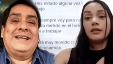 Líder de Hermanos Yaipén y sus picantes chats con joven promotora: “¿Has estado alguna vez con un viejo?”