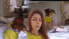 Exponen VIDEO INÉDITO de Milena Zárate con su hija en pleno temblor que DESPLOMÓ partes de su casa