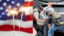 Temor a redadas de ICE apaga celebraciones del 4 de julio en Los Ángeles