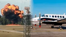 El incidente se dio en el aeropuerto de Southend, Gran Bretaña. Los cuatro pasajeros muerieron