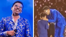 El hijo del cantante sorprende con esta inesperada acción.