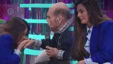 Rebeca Escribens ROMPE EN LLANTO y se ARRODILLA ante el 'Señor Barriga' EN VIVO: "Permítame, por favor..."