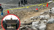 Puente Piedra: cadete PNP fallece tras caerle una piedra mientras pintaba un escudo patriótico en el cerro