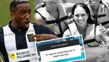 Jefferson Farfán no pagó NI UN SOL para COSTOSO viaje de sus hijos con Melissa Klug, revela 'Chalaca': "El papá solo dio..."