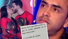 Diego Chávarri, ex de Onelia Molina, la PASÓ MAL tras beso con Mario Irivarren en 'Esto es guerra' y lanza IMPENSADO mensaje: "El lugar equivocado"